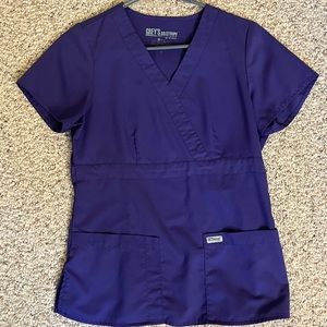Grey’s Anatomy Purple Scrub Top